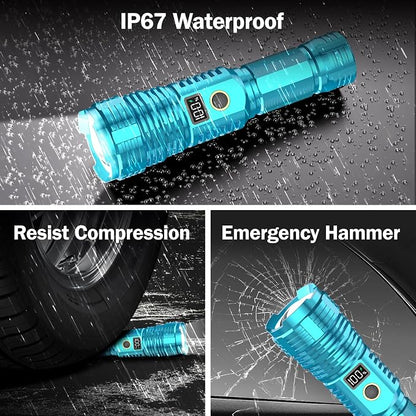 Flashlights High Lumens Rechargeable, 000LM LED Super Bright Flash Light - Image 7