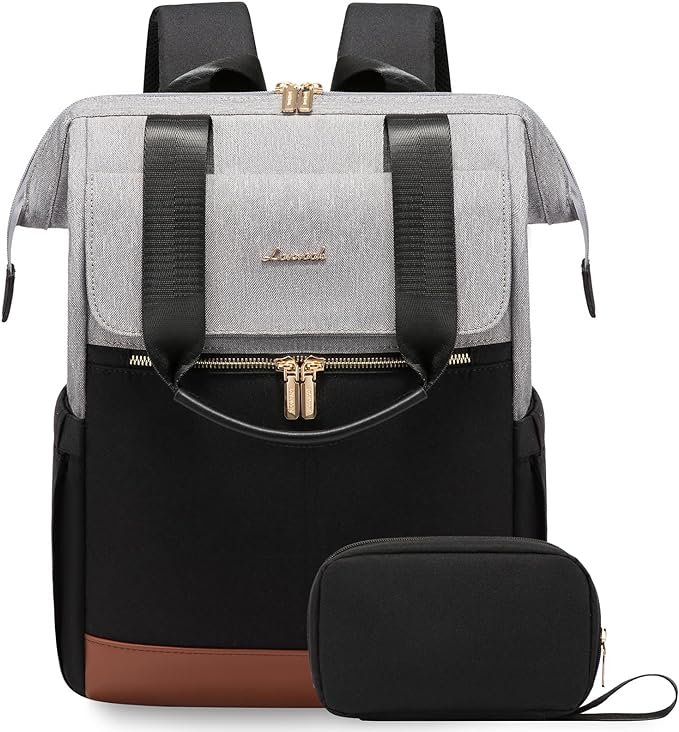 LOVEVOOK Laptop Backpack for Women, 15.6 Inch Work Laptop Bag by LOVEVOOK