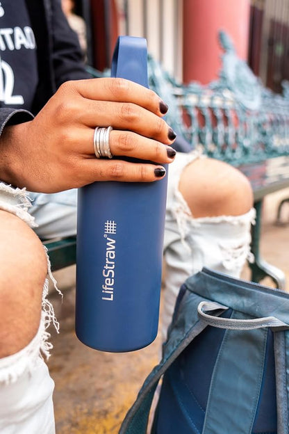 LifeStraw Go Series — Insulated Stainless Steel Water Filter Bottle - Image 8