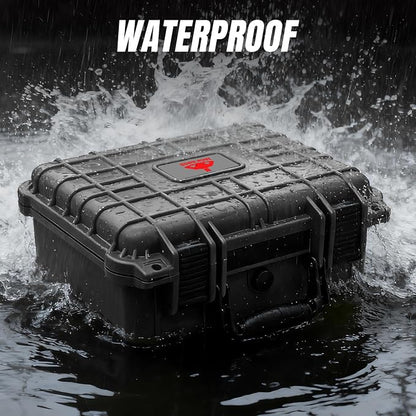 Jack Boss 13.6X11.4X6 Inch Hard Case, Portable Weather Waterproof Protective - Image 5