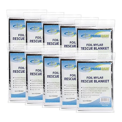 Primacare CB-6841-CS Emergency Foil Mylar Thermal Blanket - Image 2