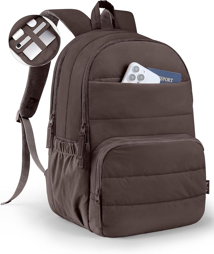 Uselike Travel Backpack for Women, 15.6 Inch Laptop Backpack, Quilted College by Uselike