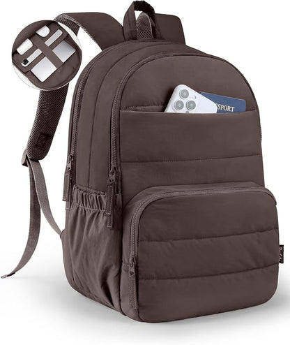 Uselike Travel Backpack for Women, 15.6 Inch Laptop Backpack, Quilted College by Uselike
