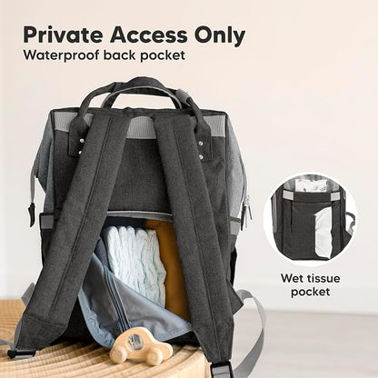 KeaBabies Baby Diaper Bag Backpack - Image 5