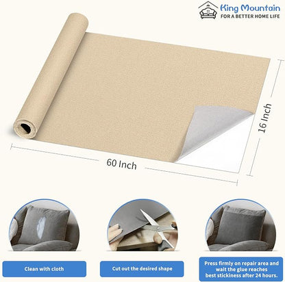 KING MOUNTAIN Canvas Repair Patch 16×60 Inch Self-Adhesive Waterproof Fabric - Image 4