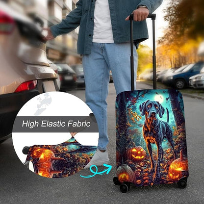Luggage Cover Protector for 22-24 Inch Suitcases, TSA Approved Elastic Travel - Image 4