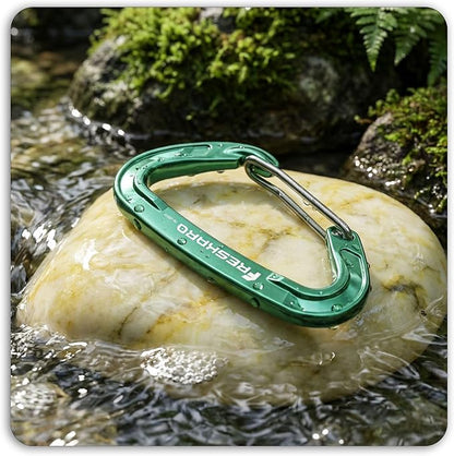 FresKaro 5pcs Nano Carabiner Clips, 8kN 1798lbs, Small Sturdy, Reliable - Image 7