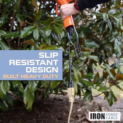 Iron Forge Cable Weatherproof 25 Ft Outdoor Extension Cord - Image 4