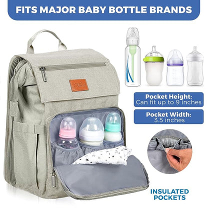Baby Shower Gifts Diaper Bag Backpack, Baby Diaper Bag, Large Baby Bag - Image 4