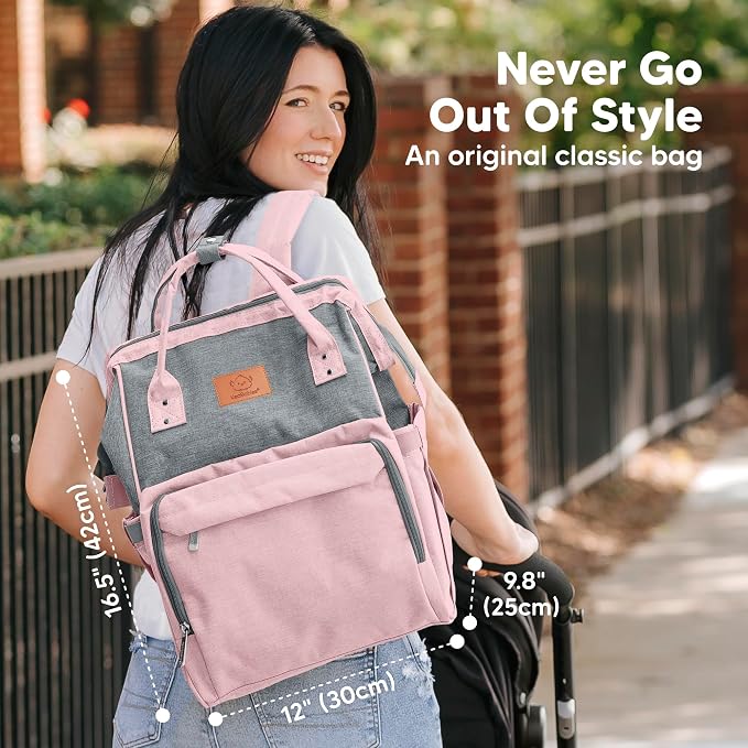 KeaBabies Baby Diaper Bag Backpack - Image 2