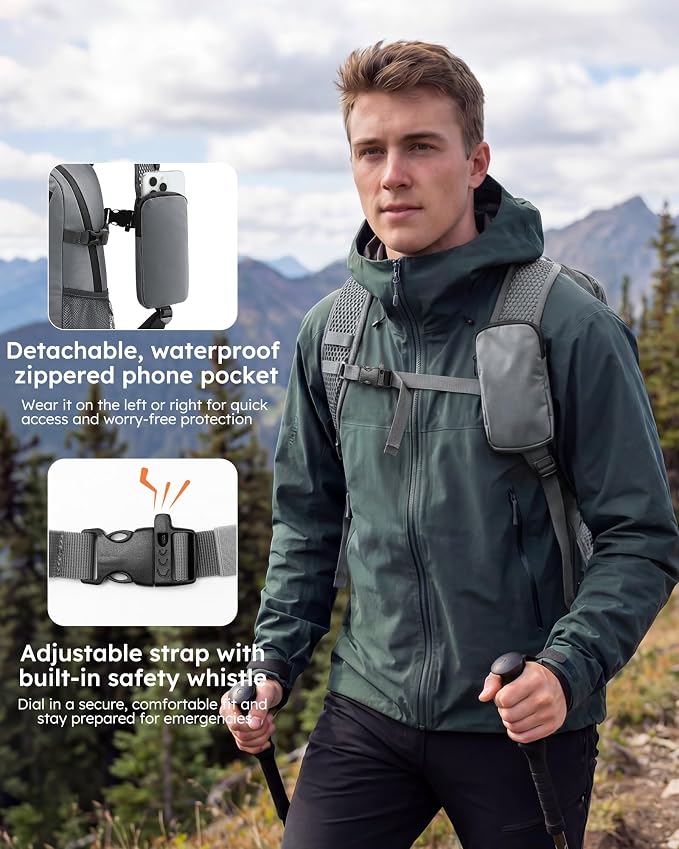 Small 20L Foldable Hiking Daypack - Image 2