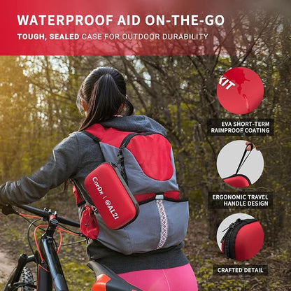 @AL21 All-Purpose First Aid Kit 184 Pieces, Emergency Kit - Image 4