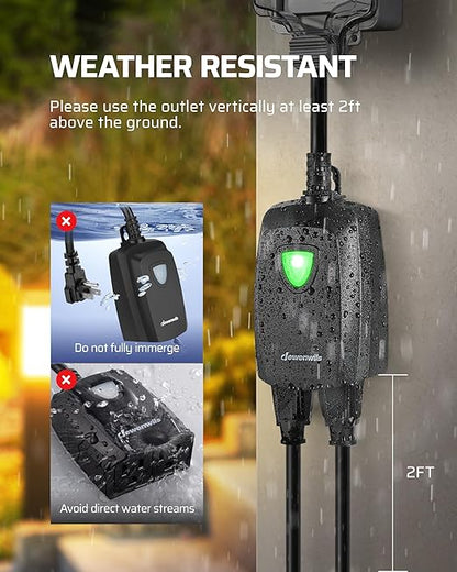 DEWENWILS Wireless Remote Control Outdoor Outlet - Image 3