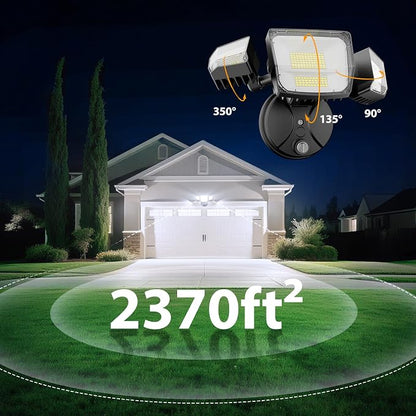 Onforu 90W Dusk to Dawn Outdoor Lighting, 10000lm Flood Lights Outdoor - Image 6