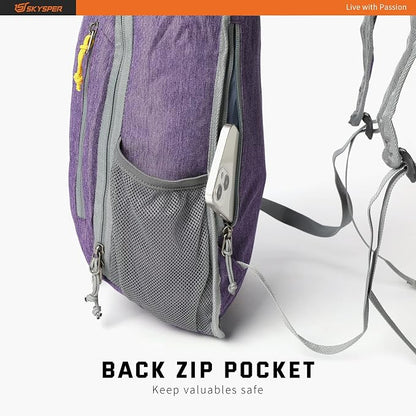 SKYSPER Small Daypack 10L Hiking Backpack Packable Lightweight Travel Day Pack - Image 7