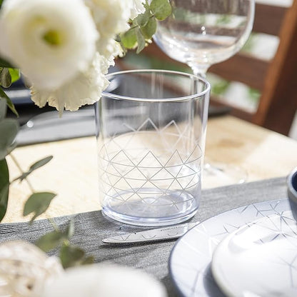 bzyoo BPA-Free Designed Dishwasher Safe 14 oz Plastic Tumbler Set which is - Image 2