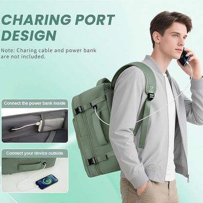 Sinaliy Travel Backpack, Carry on Flight Approved Backpack - Image 3