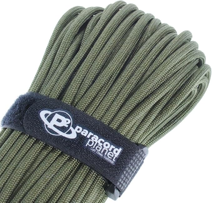 Military Survival Parachute Cord MIL-SPEC Paracord 103 Continuous Feet 750+ by ParacordPlanet