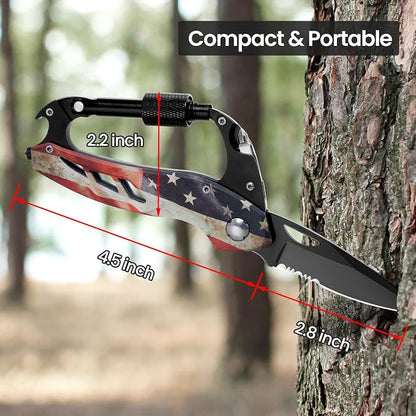 FUNBRO Multitool Carabiner Knife Tools - Image 5