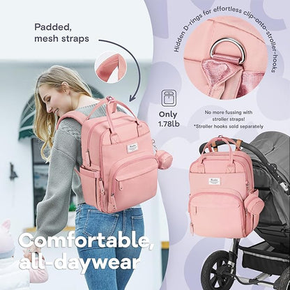RUVALINO Diaper Bag Backpack, Maternity Baby Changing Bags - Image 5