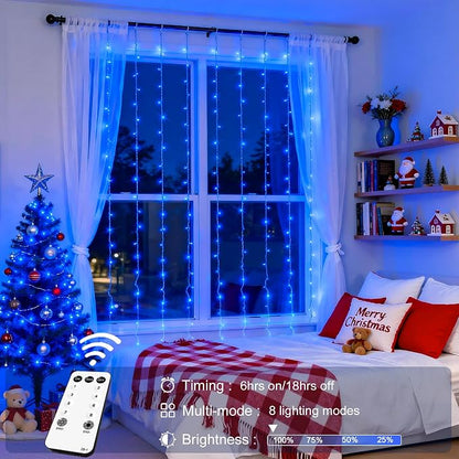 JMEXSUSS 300LED Curtain Lights - Image 2