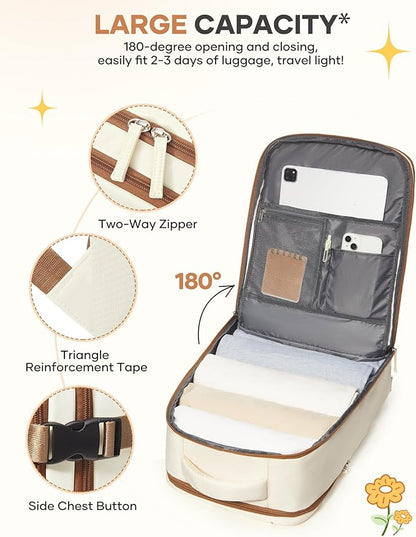 coofay Travel Backpack Carry on Flight Approved Mochila De Viaje Personal Item - Image 6