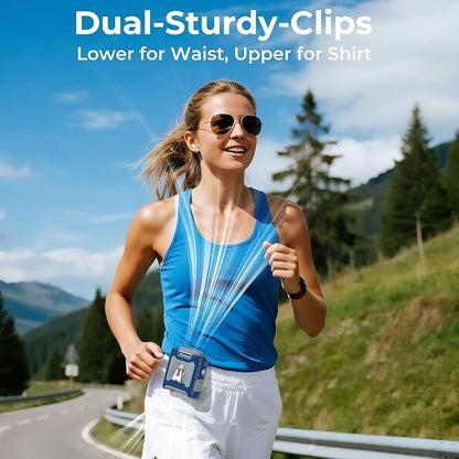 AMACOOL Portable Waist Fan Clip On, Father's Day Gifts - Image 6