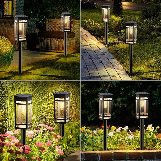 EXCMARK 12 Pack Solar Lights Outdoor Waterproof - Image 7
