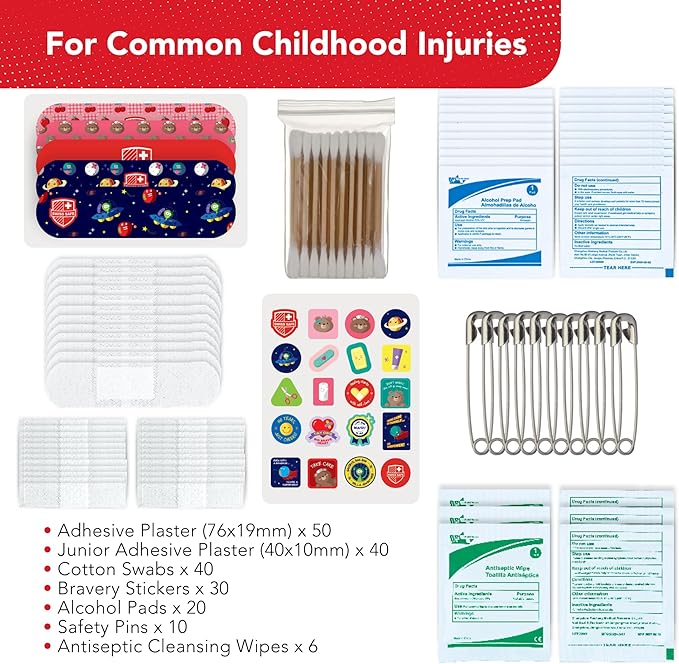 Swiss Safe First Aid Kit for Kids 246 Pieces - Image 6