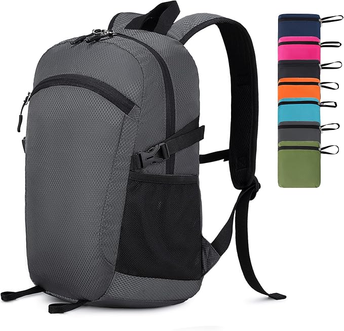 Lightweight Hiking Backpack 18L Packable Foldable Small Daypack Collapsible by Unknown