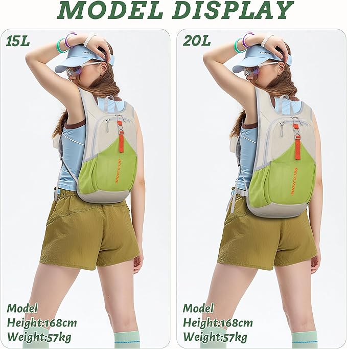 BECOJADDE 20L Small Hiking Backpack - Image 5