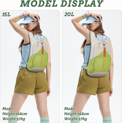 BECOJADDE 15L Small Hiking Backpack - Image 5