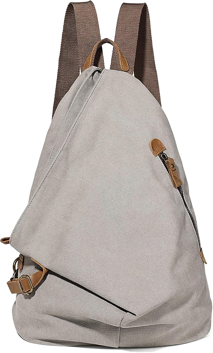 KL928 Canvas Vintage Backpack – Large Casual Daypack Outdoor Travel Rucksack by KL928