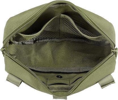 FRTKK Tactical Molle Admin Pouch Utility Laser Cut EDC Tool Pouch Bag - Image 3