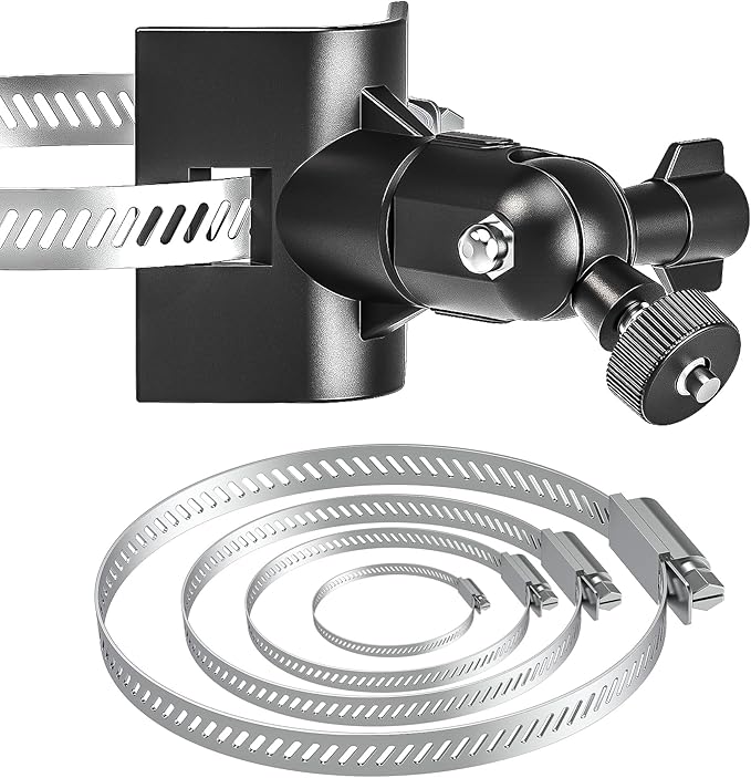Universal Adjustable Stainless Mount Bracket Outdoor Security Camera 360 Degree by Unknown