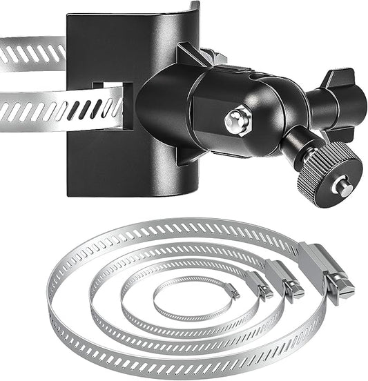Universal Adjustable Stainless Mount Bracket Outdoor Security Camera 360 Degree by Unknown