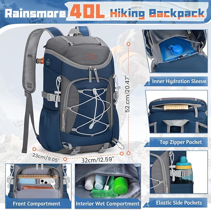 RAINSMORE Foldable Hiking Backpack - Image 4