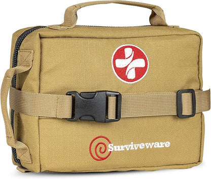 Surviveware 119 Pcs Comprehensive Premium Survival First Aid Kit - Image 2