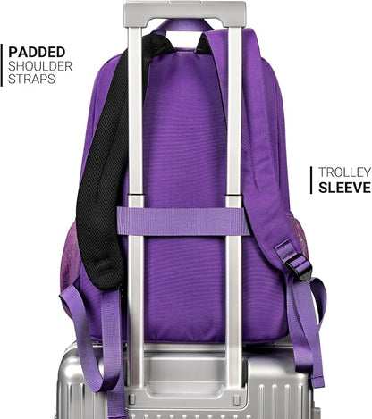 ZORFIN 26L Backpack for College, and Travel: Water Resistant Bookbag - Image 5