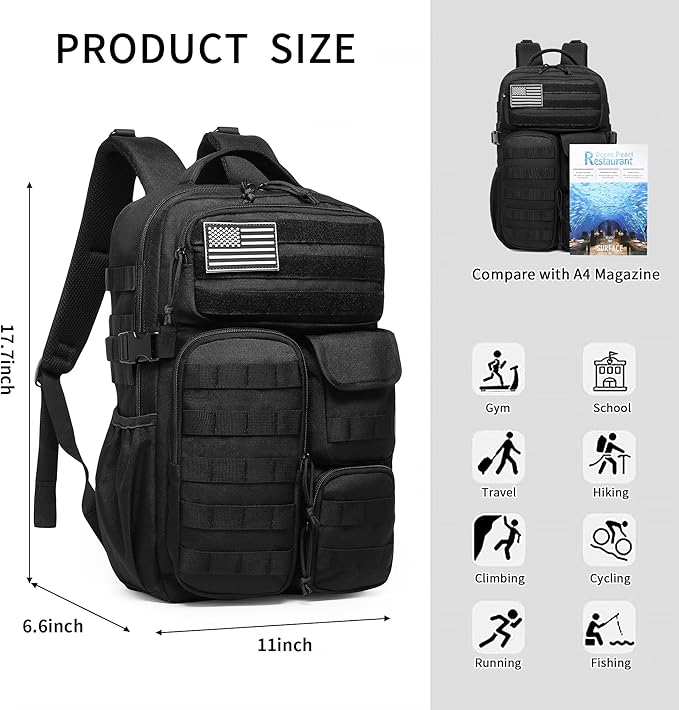 Wotony Tactical Backpack - Image 5