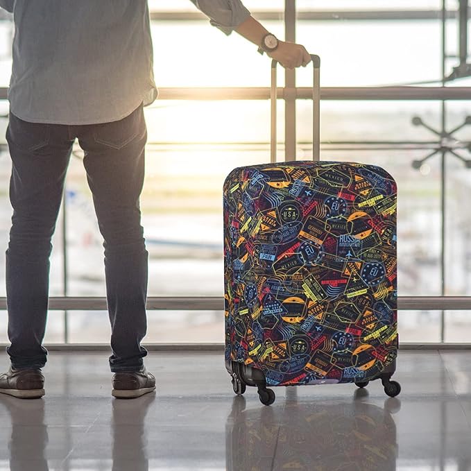 Explore Land Travel Luggage Cover Suitcase Protector Fits 18-22 Inch Case - Image 6