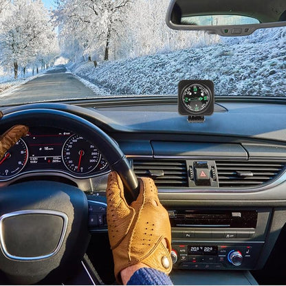 SOLUSTRE Car Dashboard Compass Ball Portable Auto Compass - Image 3