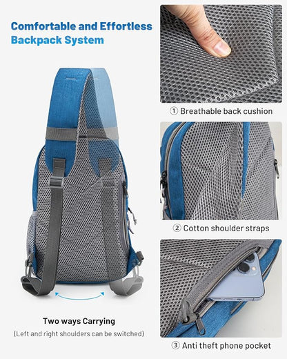 OIWAS Sling Bag Crossbody Backpack - Image 4