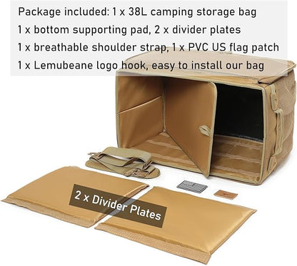 Tactical Camping Storage Bag Utility Tote Bag Camping Kitchen Organizer - Image 4