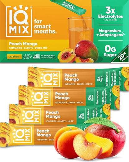 IQMIX Hydration Electrolyte Powder – 4-in-1 Formula by IQBAR