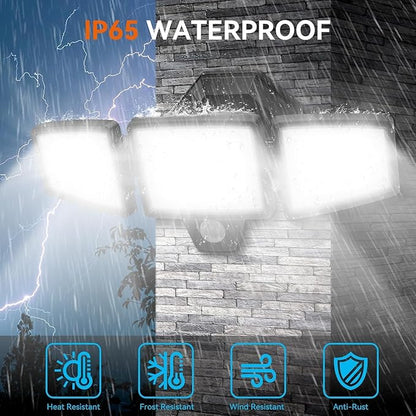 LED Security Lights Motion Sensor Outdoor Lights, 6500K Daylight, IP65 - Image 6