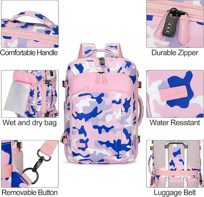Lumesner Carry on Travel Backpacks, Extra Large 40L Flight Approved - Image 7