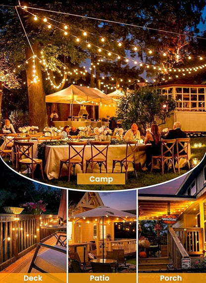 Brightown 38FT Solar String Lights Outdoor - Image 7