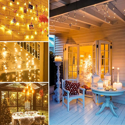 Super-Long 180FT 500 LED Christmas String Lights Indoor Outdoor, 13 Modes Warm - Image 8