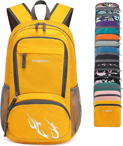 FENGDONG 35L Lightweight Foldable Waterproof Packable Travel Small Hiking by FENGDONG